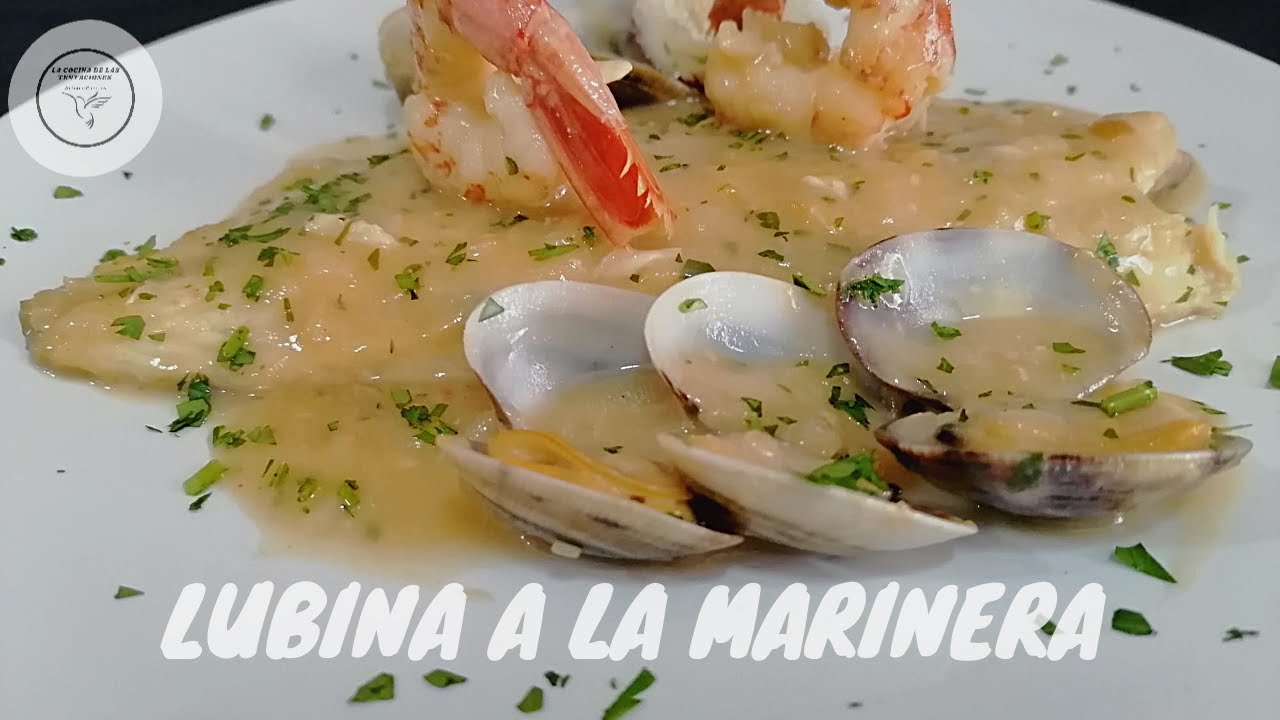 Lubina a la marinera