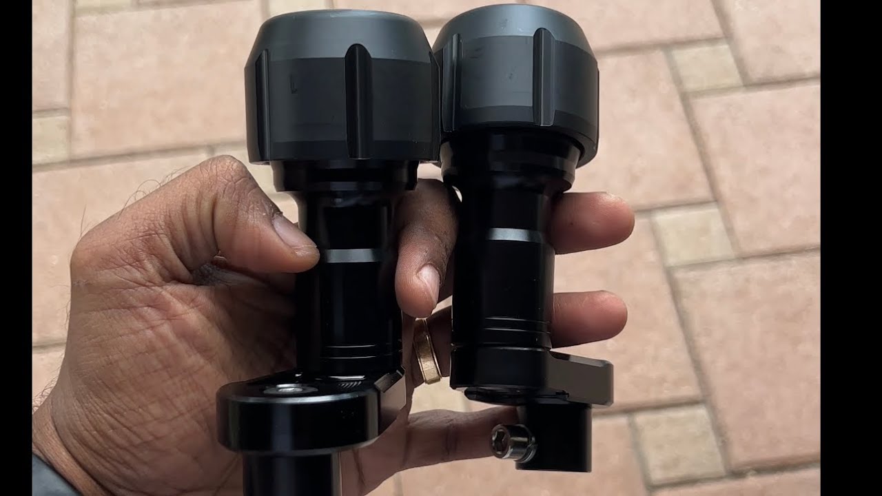 Frame Sliders #ninja400 #framesliders #motorcycleprotection