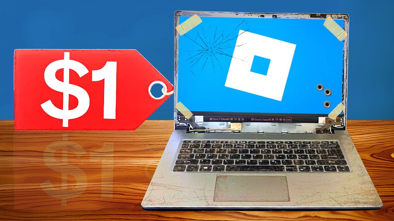 I Optimized a $1 Laptop for Roblox