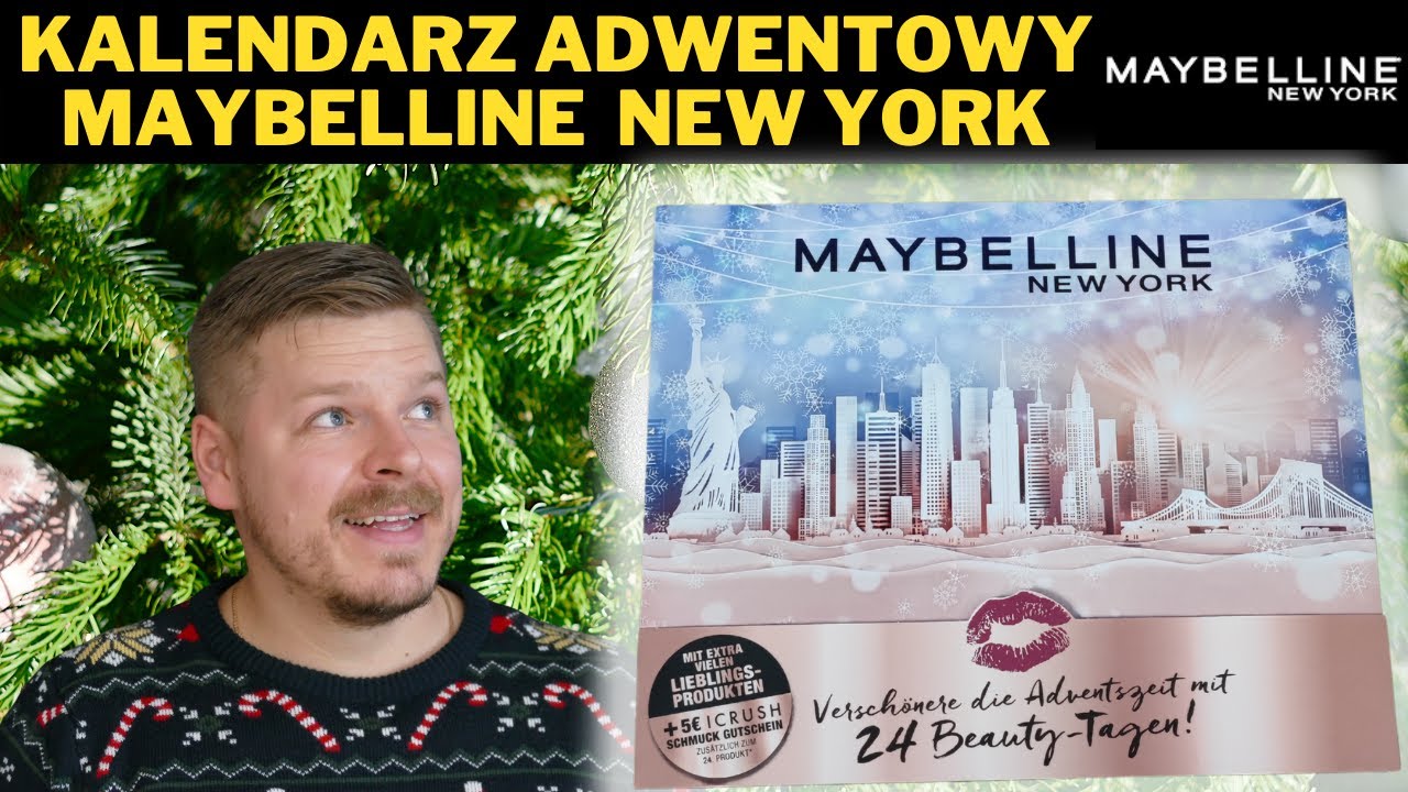 Otwieram cały Kalendarz Adwentowy Maybelline New York Hit Czy Kit? Czy warto?