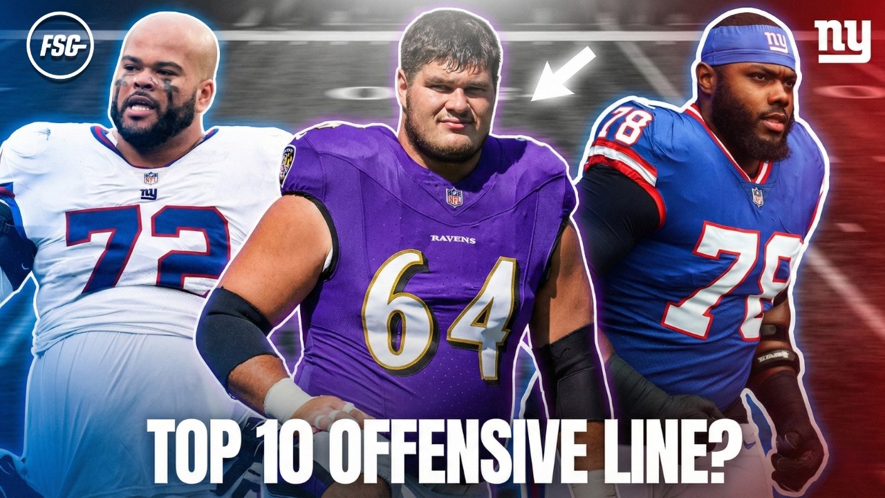 I Rebuilt the Giants' Offensive Line | $100M+ Free Agency Simulation! 💰