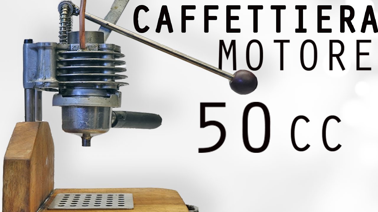 Caffettiera a Leva • Fai da Te riciclando un Motore