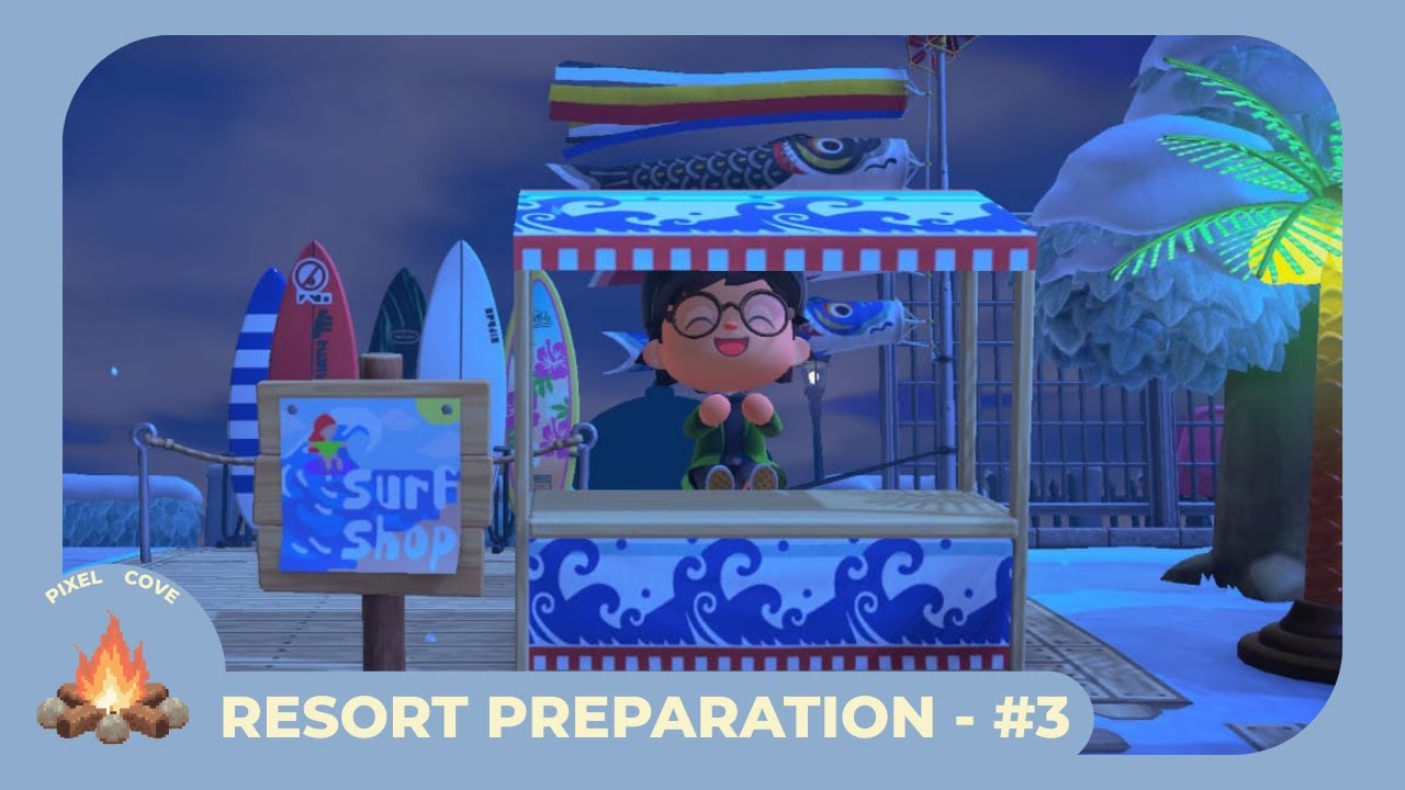 Redesigning my Beach for the 3.0 Update 🌊 | ACNH 3.0 Resort prep (No Commentary) - NS OLED Longplay