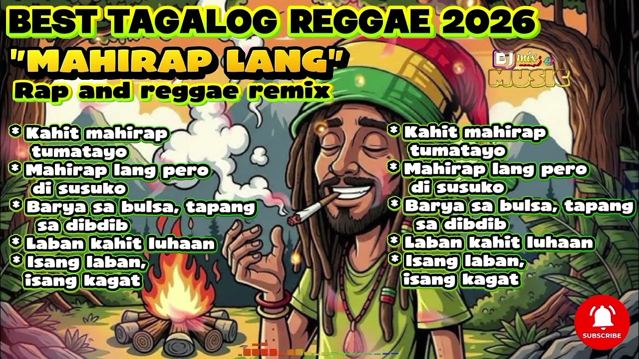 BEST TAGALOG REGGAE 2026🌿😎||MAHIRAP LANG||RAP REGGAE REMIX||BJmixMusic||PLEASE SUBSCRIBE 😊!! 