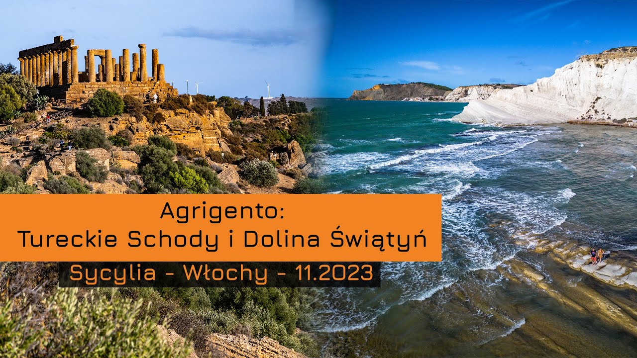 Schody Tureckie i Dolina Świąt - czyli największe atrakcje okolic Agrigento