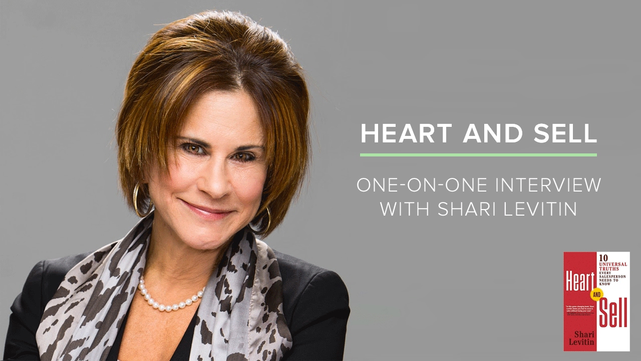 Heart and Sell: One-on-One Interview with Shari Levitin