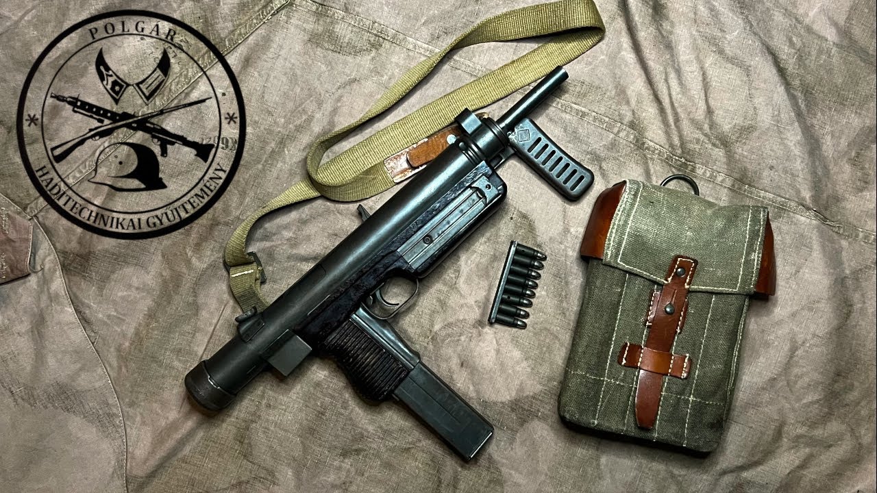 vz26 g&eacute;ppisztoly sz&eacute;t-&ouml;sszeszerel&eacute;s / vz26 submachine gun field strip 7,62mm