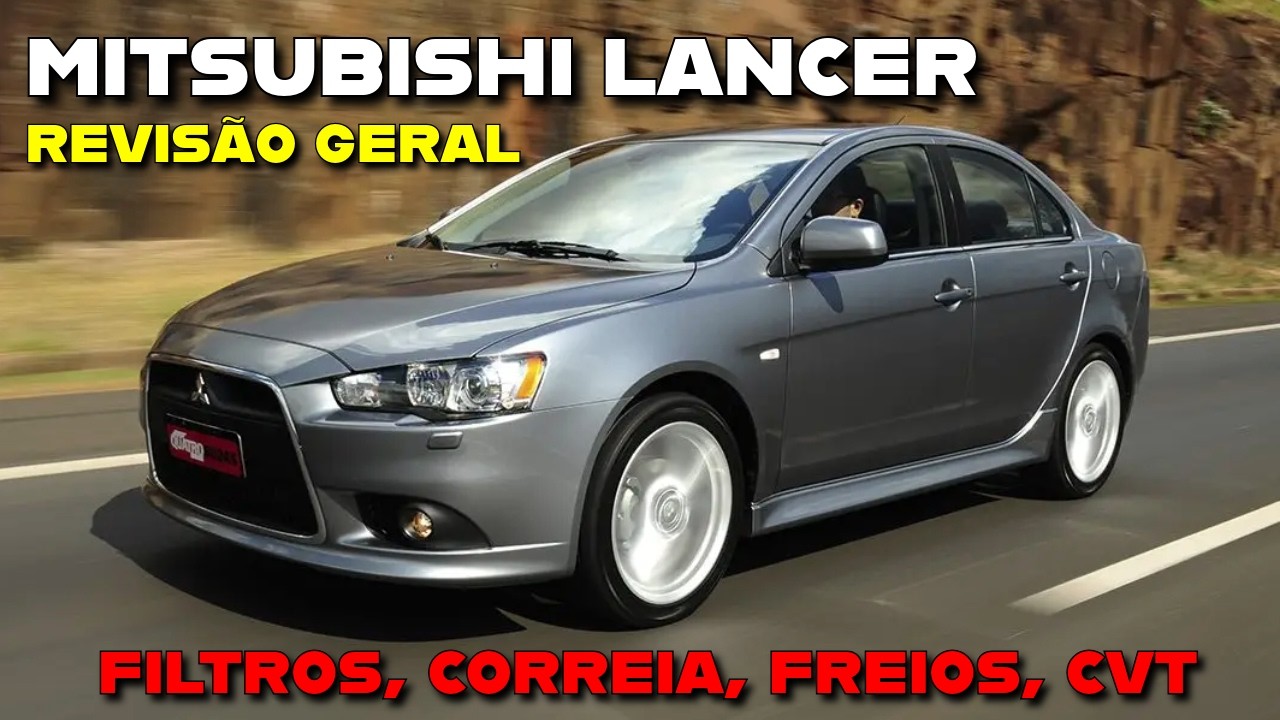 Mitsubishi Lancer - Revisão de Cambio, Correias e muito mais...
