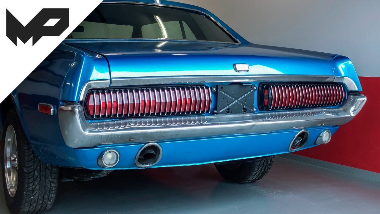 Repaint chrome on a 68 Mercury Cougar