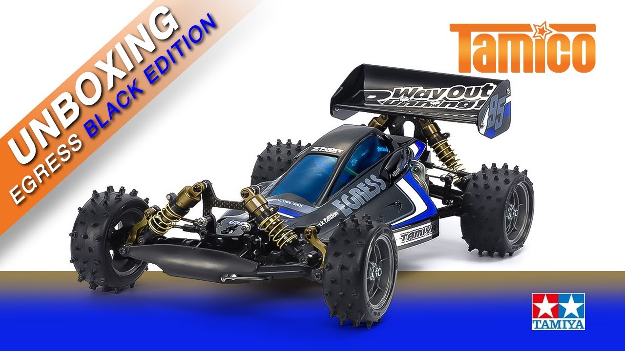 Tamico Unboxing Tamiya 47489 Egress Black Edition