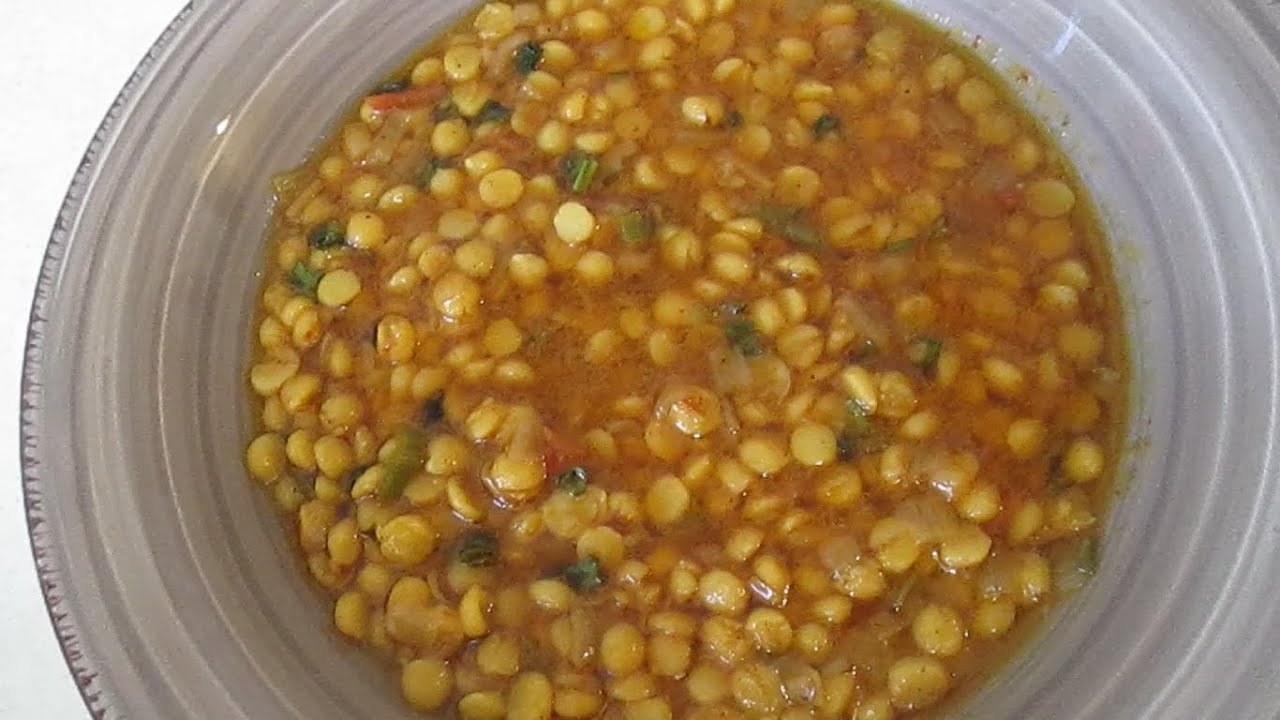 CHANNA DHAAL (DHABA STYLE) | POIS CHICHES CASSÉS | LENTILLES