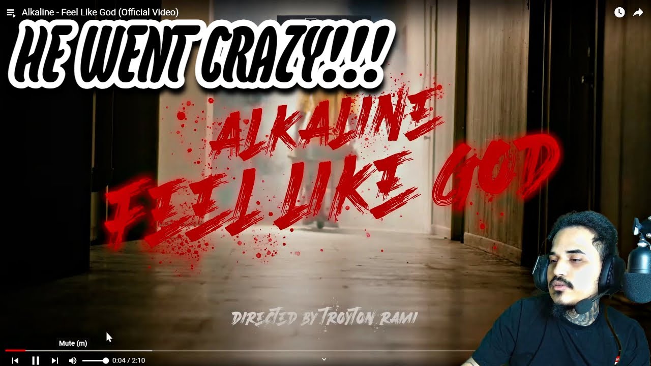 Alkaline - Feel Like God (Official Video) (REACTION)