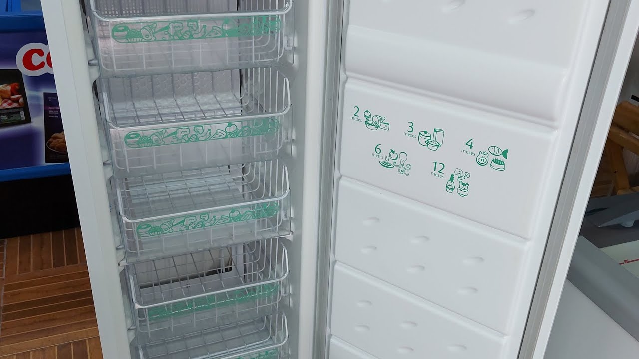 freezer vertical modelo slim cônsul