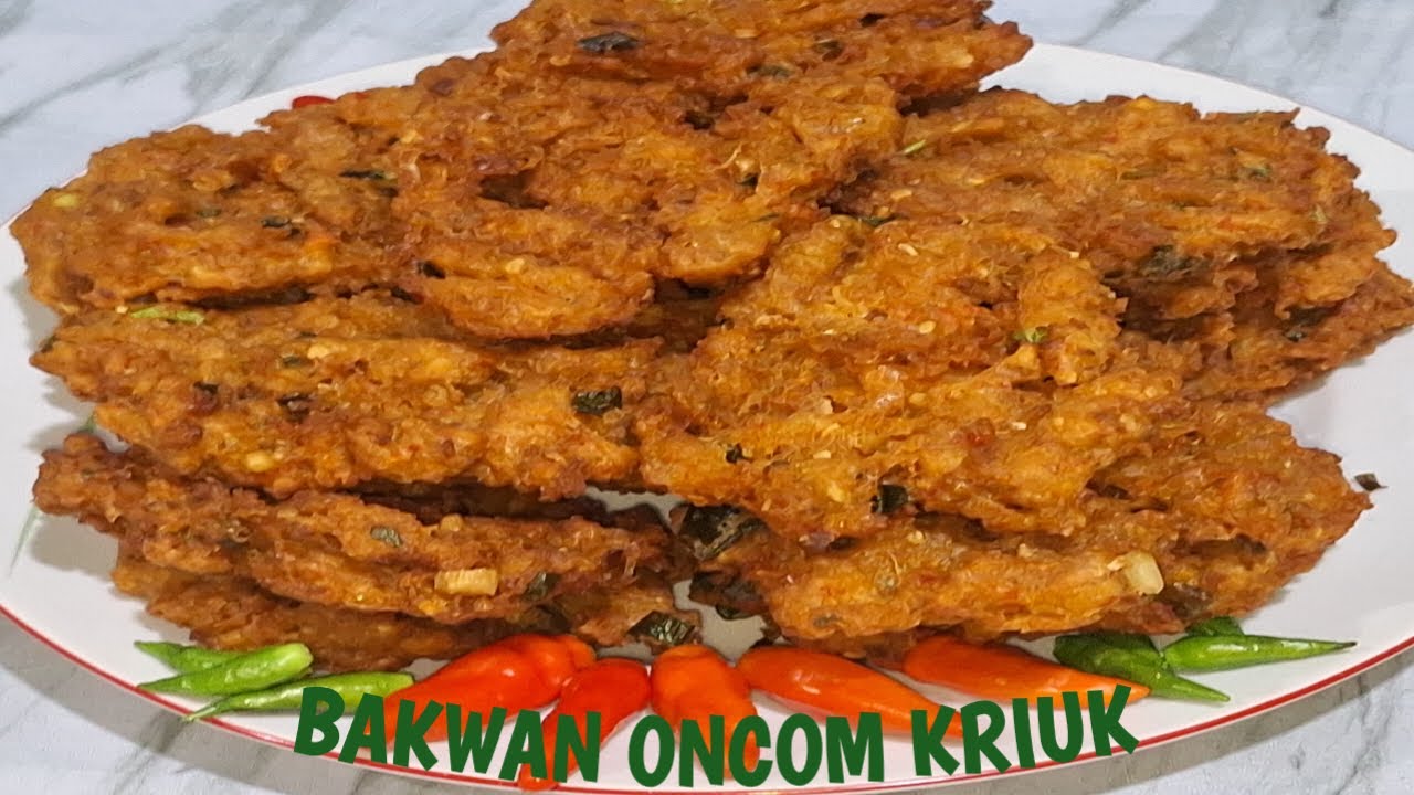 BAKWAN ONCOM KRIUK ala DAPUR AMIH