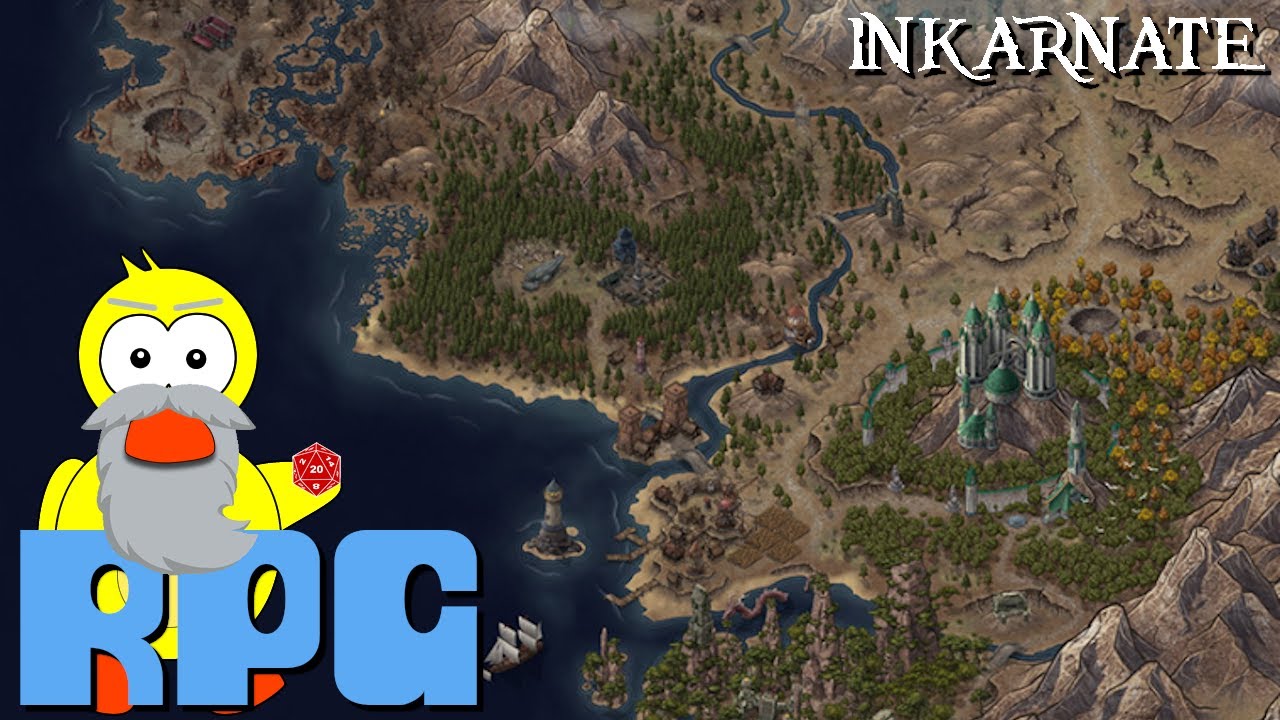 RPG 96 - Inkarnate - Criando mapas, cidades e dungeons