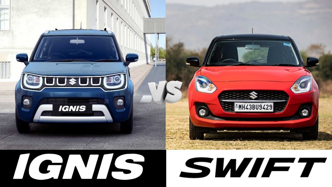 Maruti Ignis vs Maruti Swift Full Comparison Video||&bull;