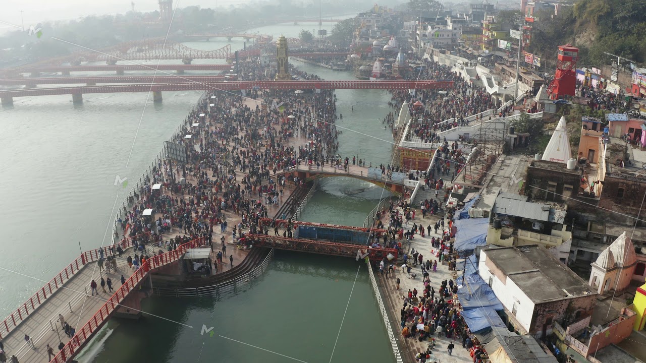 Mahakumbh a major pilgrimage and festival in Hinduism.
