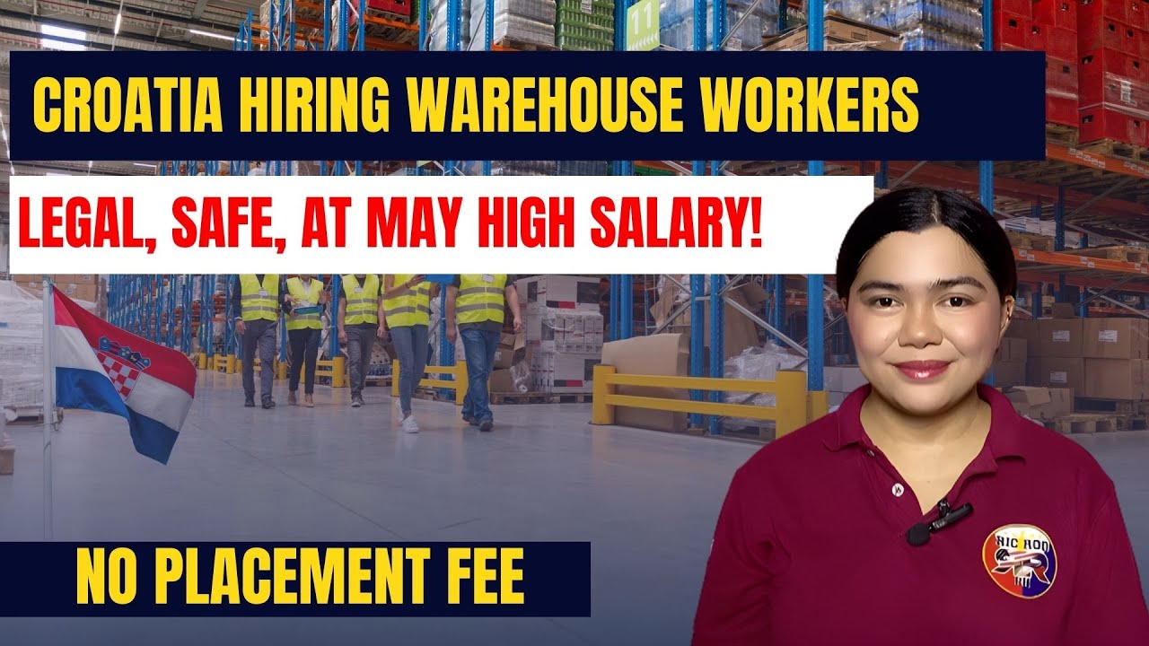 CROATIA NOW HIRING FILIPINO WAREHOUSE WORKERS 🇭🇷 | High Salary | Legal & Safe Jobs in Europe