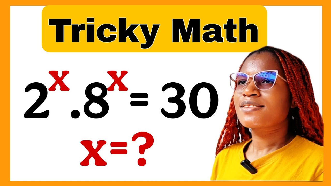 A Nice tricky Math olympiad exponential math question| solve for x