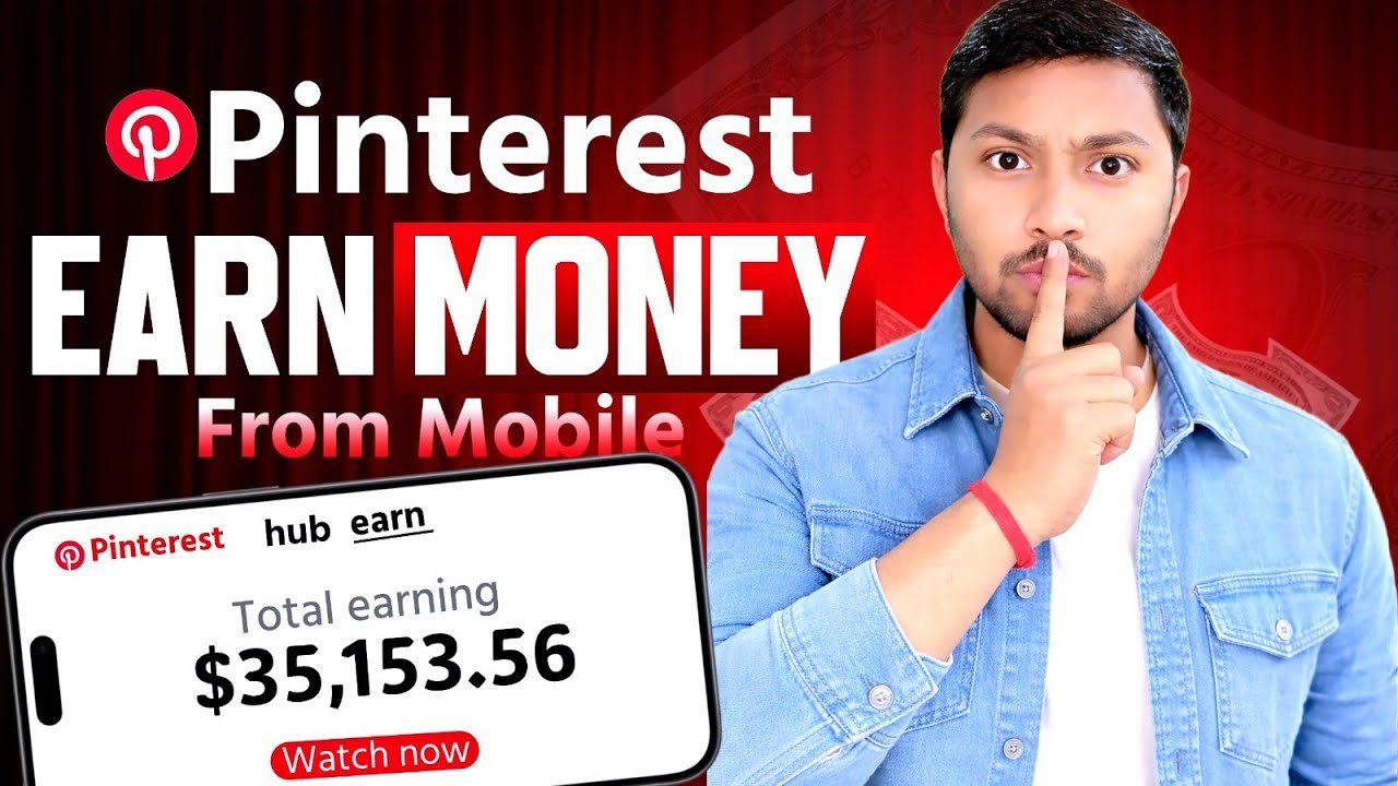 How to Earn money with Pinterest in Mobile | Pinterest Affiliate Marketing (Step By Step) 