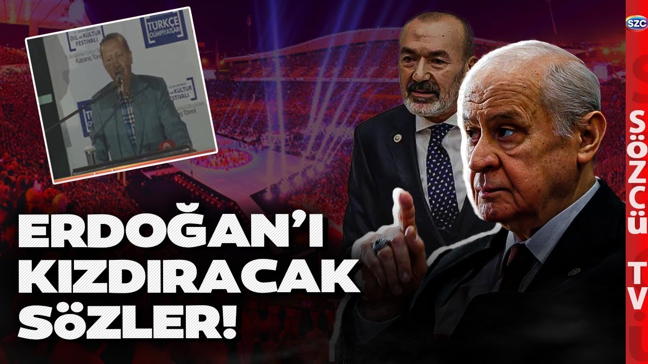 Cumhur'u Sarsacak Sözler! MHP'li İsimden Türkçe Olimpiyatları Sözleri!