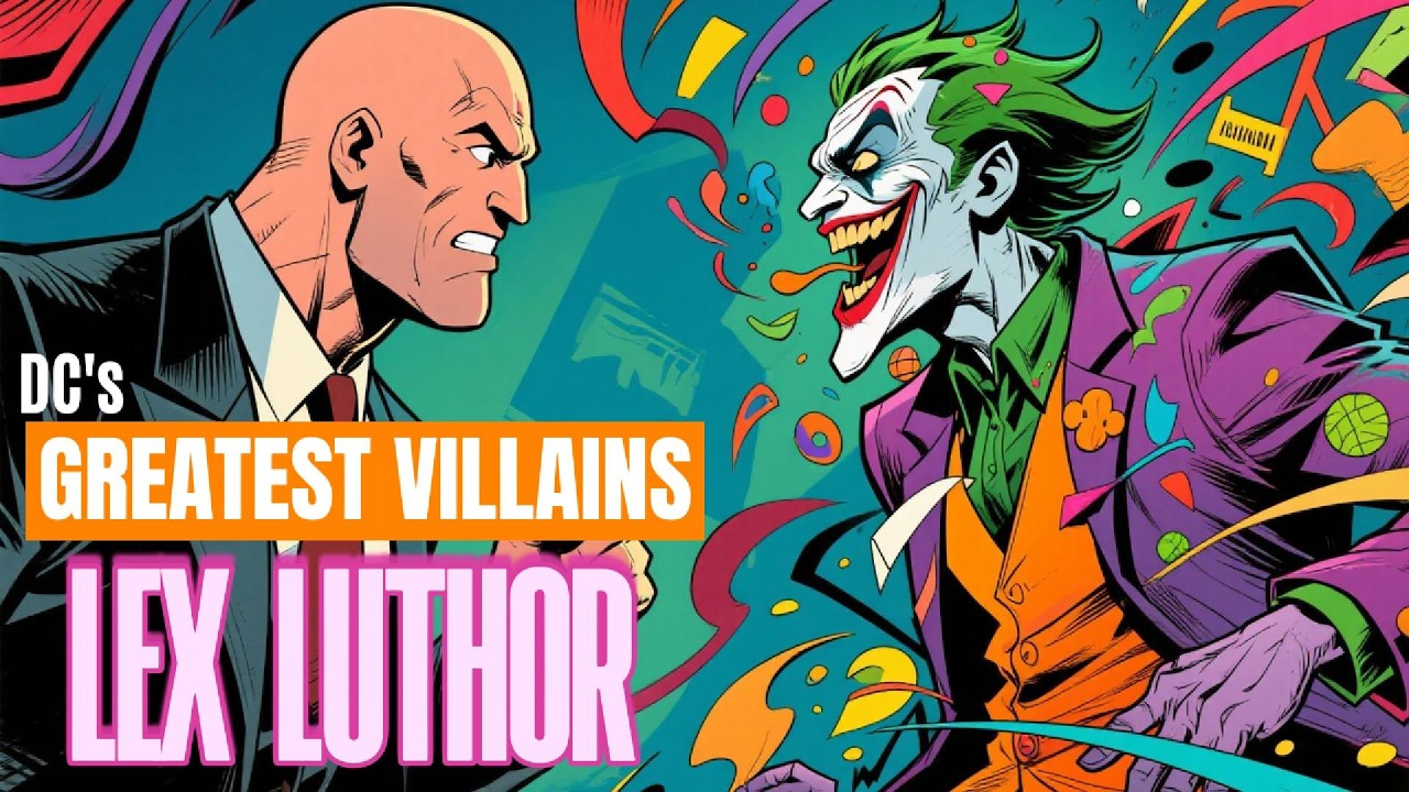 DC's Greatest Villains - Lex Luthor | The Ultimate Adversary of Man of Steel