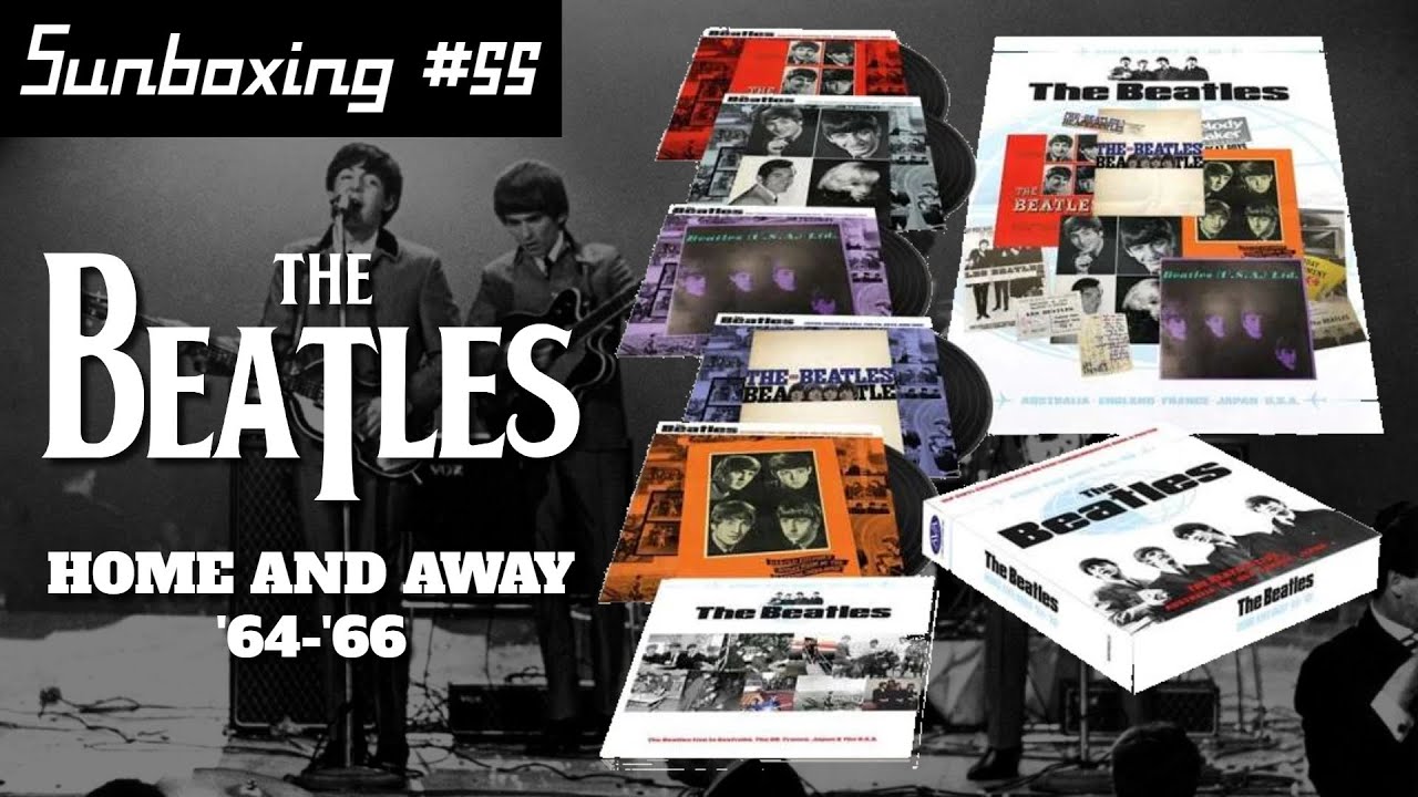 Unboxing The Beatles - Home and Away '64-'66 Colored Vinyl Box Set (Sunboxing #55) | Vinyl Community