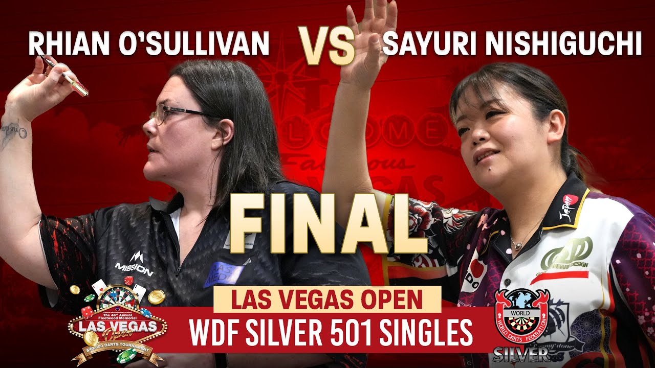 Rhian O'Sullivan vs Sayuri Nishiguchi | 501 Silver Event Final | Las Vegas Open 2025