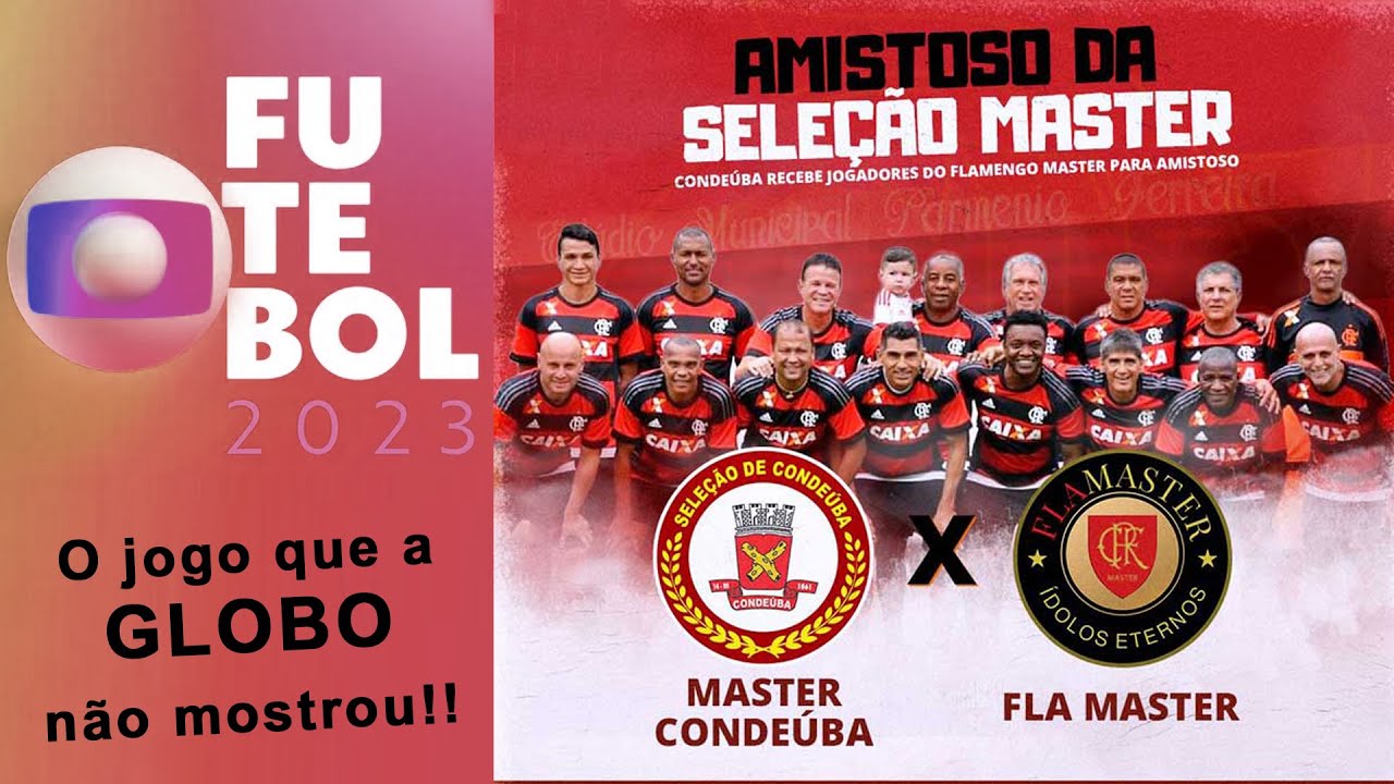 Amistoso Flamengo Master Vs Condeúba Ba - Tony Souza