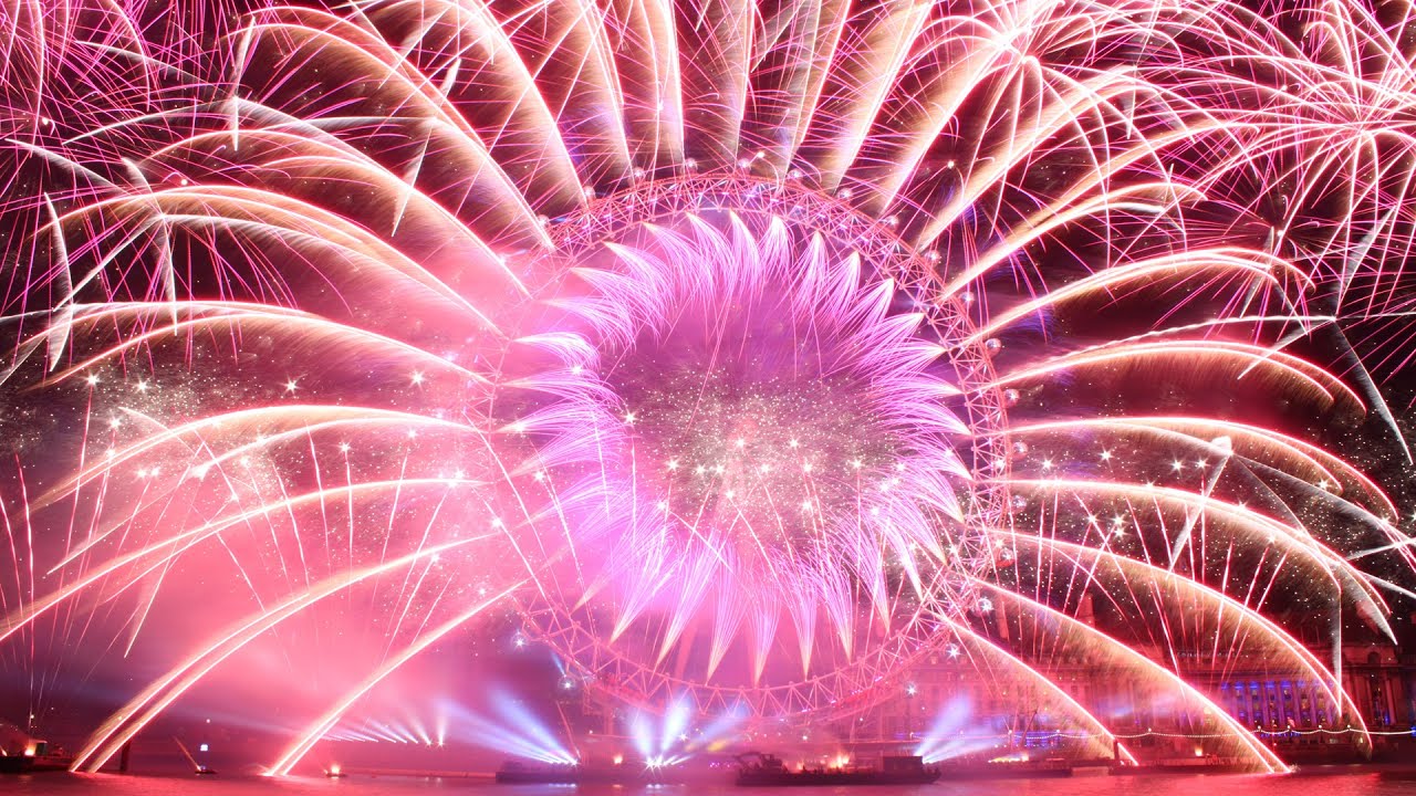 Mayor of London New Year's Eve Fireworks 2014/2015 - 31.12.2014