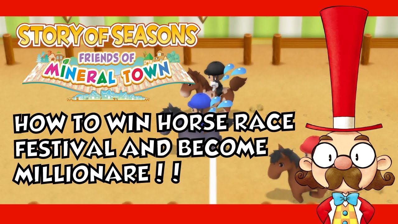 Story of Season FOMT-How to Win Horse Race Festival!