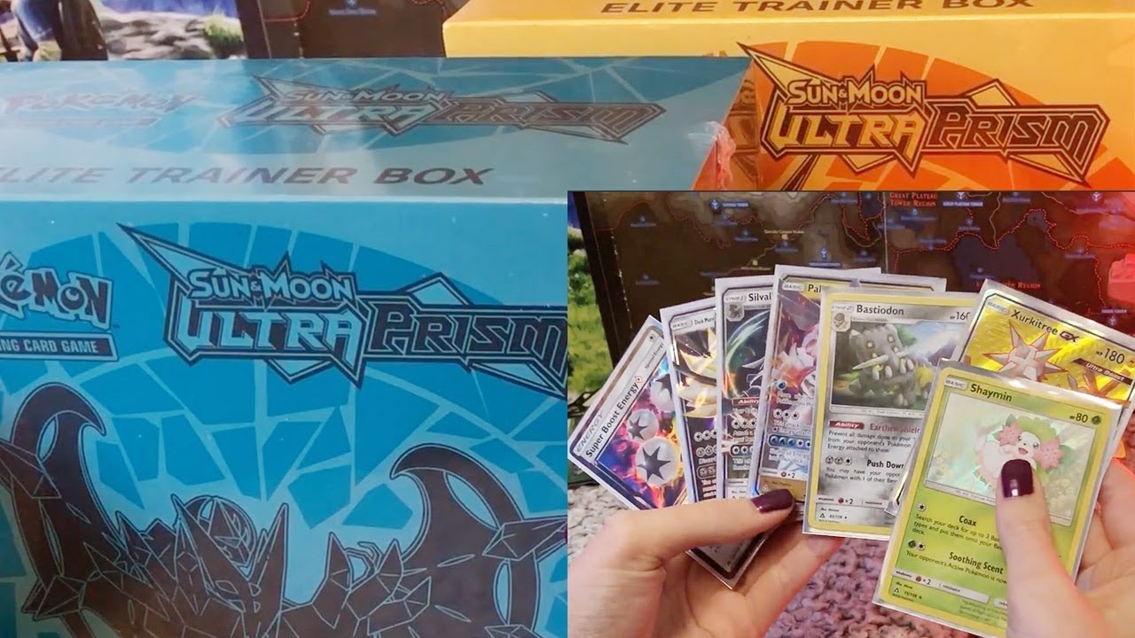 ASMR Pokemon Ultra Prism Unboxing Pack Openings