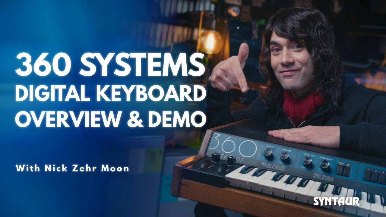 The Rare 360 Systems Digital Keyboard (Overview & Demo)