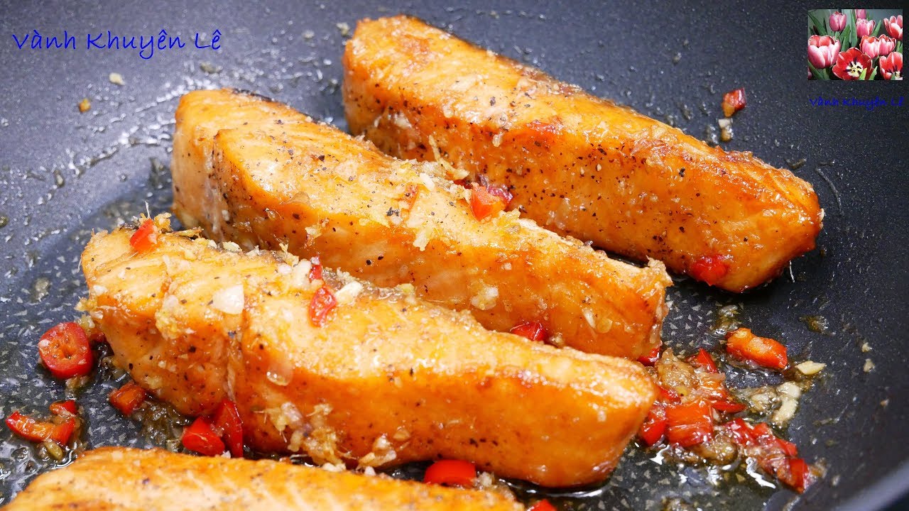 Bí quyết CHIÊN CÁ KHÔNG BỊ VĂNG DẦU, CÁ RIM NƯỚC MẮM, Cá Chiên Nước Mắm, Hồi SALMON by Vanh Khuyen