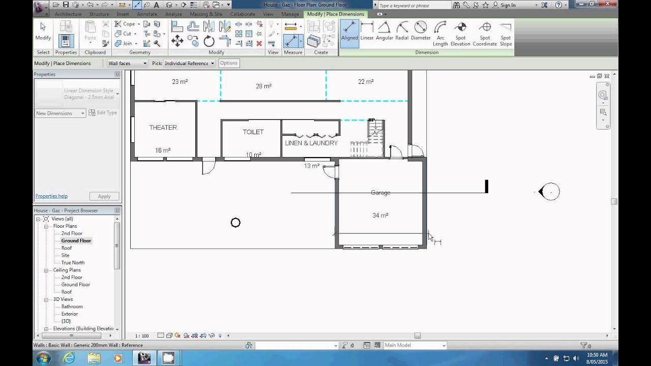 Adding Dimensions to Floor Plans