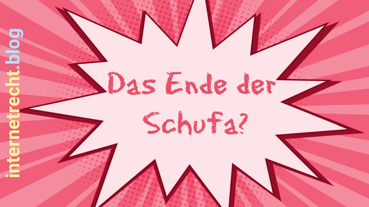 Das Ende der Schufa?