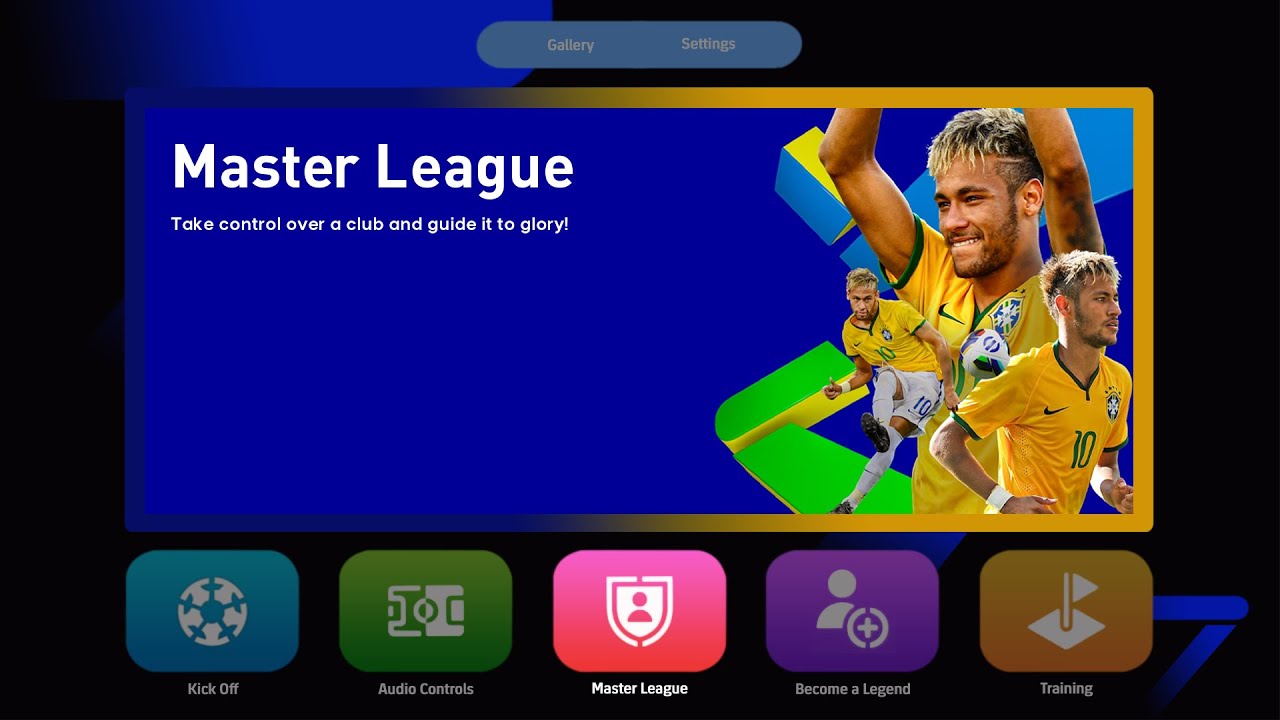 Graphic Menu eFootball 2025 New Generation For PES 2021 By WinPES21