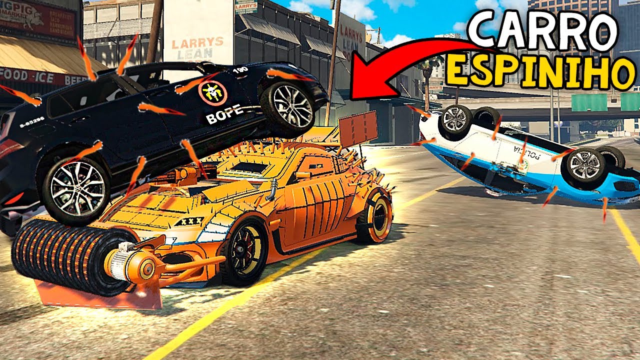 CARRO ESPINHO IRRITANDO JOGADORES no GTA RP