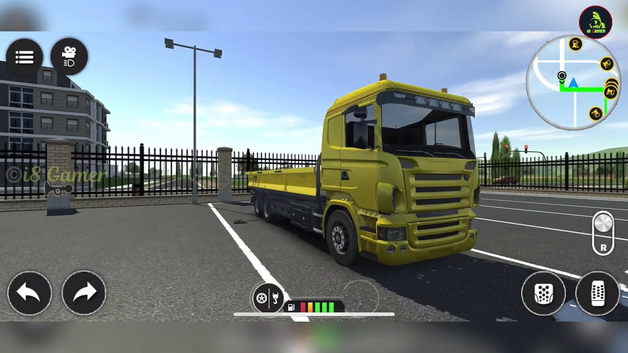 Drive Simulator2 | Logistics | Level 6 | Brick\Block Pallets | Logistics truck