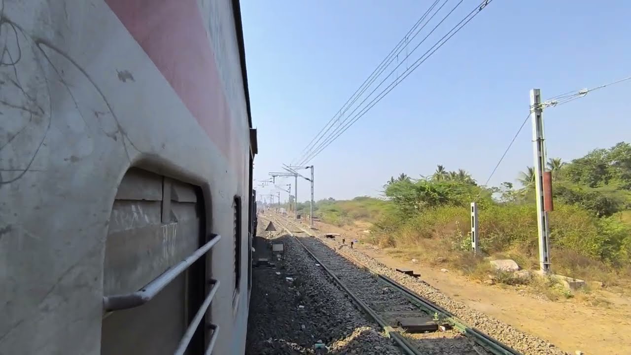 Kashti To Daund Chord Line Doubling Electrification Work Covarage January 2026 