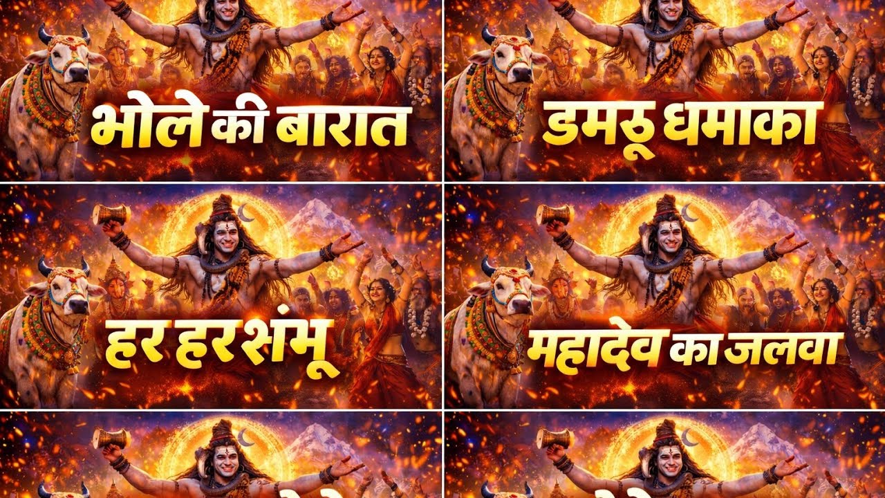🔱 Shivratri Special Song # भोले की बारात आई # Har Har Mahadev DJ Bhajan 2026 🔱