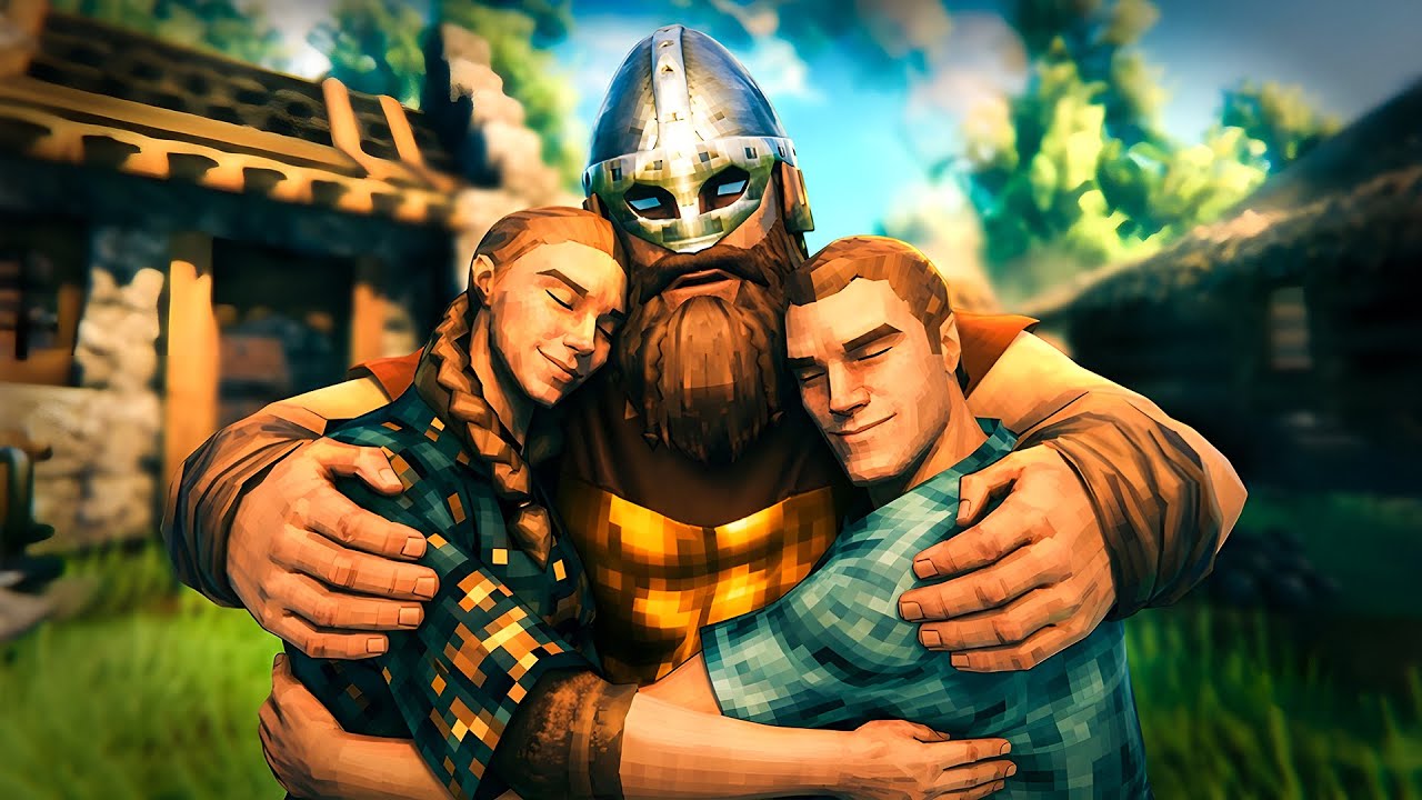 НАШЁЛ СЕМЬЮ В VALHEIM