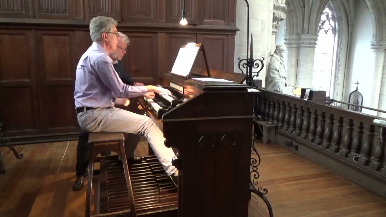 Inauguration orgue Schyven &eacute;glise de la chapelle Bruxelles 8 et 9 septembre 2023