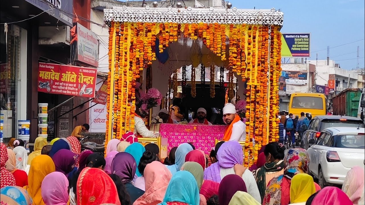 SHRI GURU RAVIDASS JI ll NAGAR KIRTAN ll TARAORI ll 2026