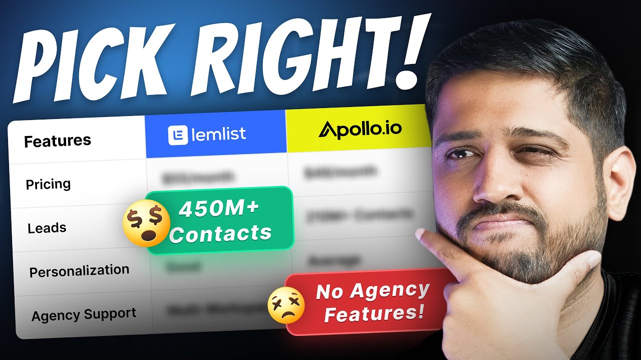 Lemlist Vs Apollo: Which One to Pick for Cold Outreach?