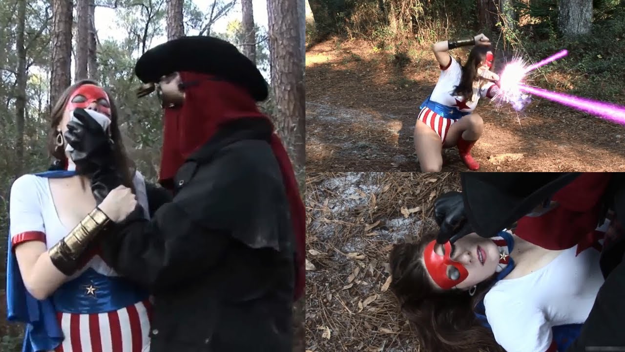 Superheroine Stormy Tempest vs sleeper - can she stop him ?