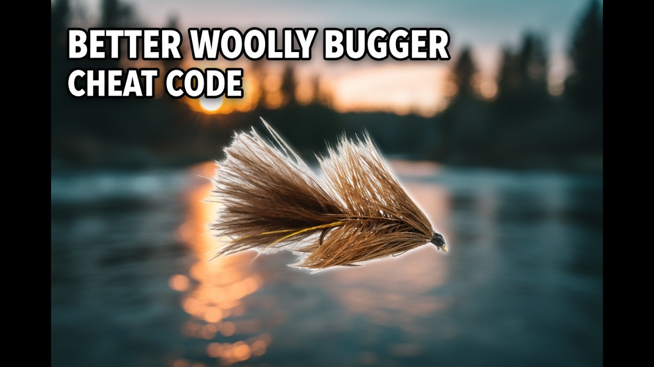 Better Woolly Bugger Fly Tying Tutorial | Upgraded Streamer for Big Trout (Quick Tie)