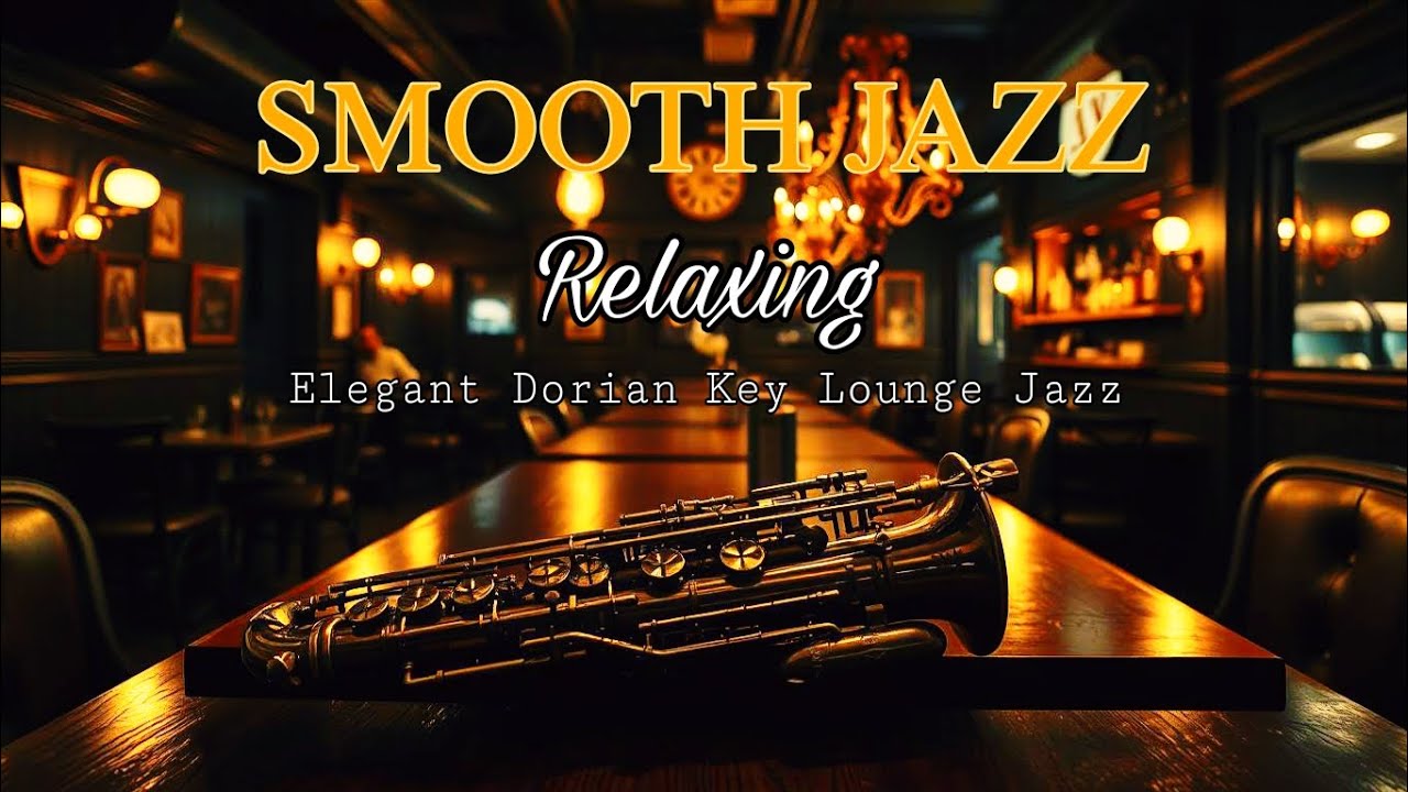 Smooth Jazz Relaxing Saxophone | Elegant Dorian Key Lounge Jazz @RelaxingJazz-03 