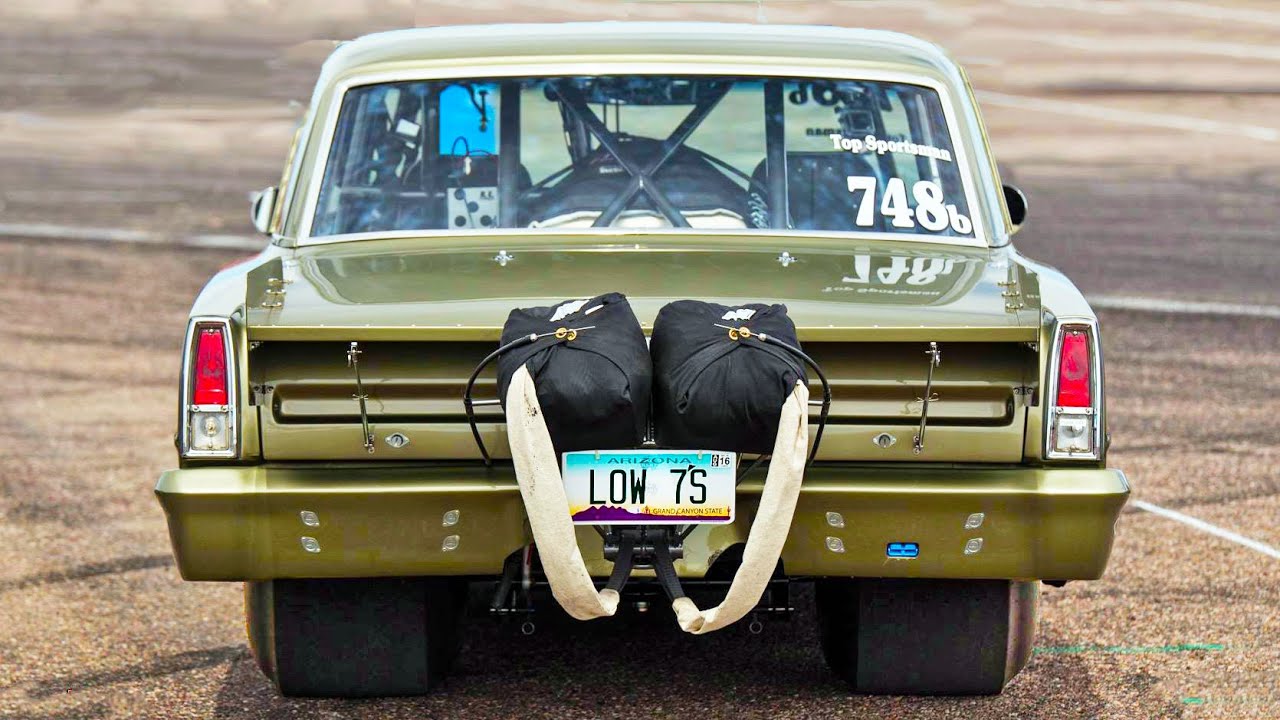 2200HP Brain-Rattling PROCHARGED Chevy Nova!