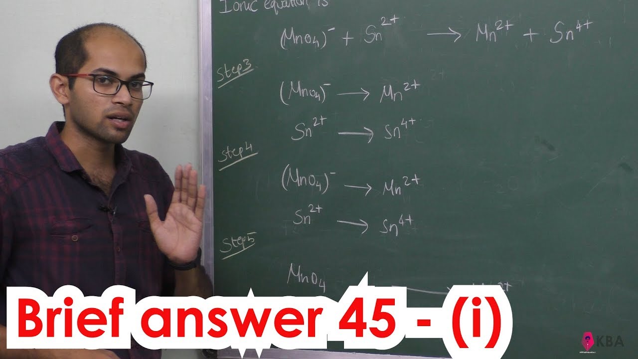 26.Chemistry | Basic concepts of chemistry and chemical calculations | Brief answer 45 - 1